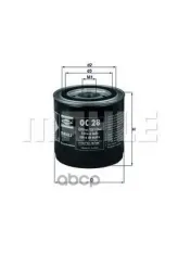 Фильтр масляный Mahle/Knecht OC28 Mahle/Knecht арт. OC28