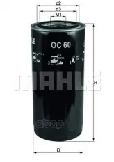 Фильтр масляный Mahle/Knecht OC60 Mahle/Knecht арт. OC60