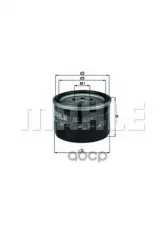 Фильтр масляный MAHLE OC607 (132 180 00 10) Mahle/Knecht арт. OC607