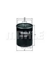 Фильтр масляный Mahle/Knecht арт. OC986