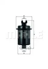 Фильтр топливный Daihatsu Charade 1.0 Turbo , 1.0 DOHC Turbo, Mitsubishi Lancer 1.3 12V Kat., 1.6 Kat. 16V 1/94->, Pajero 3.5i V6 1/94-> Mahle/Knecht 