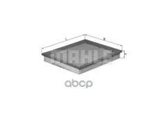 Фильтр воздушный Mahle/Knecht LX1272 (165467S000) Mahle/Knecht арт. LX1272