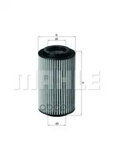 Фильтр масляный MAHLE OX153/7D1 (15430-RBD-E01) Mahle/Knecht арт. OX1537D1