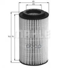 Фильтр масляный Mahle/Knecht OX153D2 Mahle/Knecht арт. OX153D2
