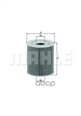 Фильтр масляный Mahle/Knecht арт. OX156D1