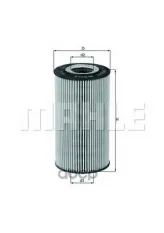 Фильтр масляный Mahle/Knecht арт. OX169D