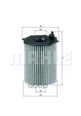 Фильтр масляный MAHLE OX171/2D (1 147 685) Mahle/Knecht арт. OX171/2D