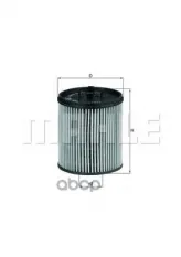 Фильтр масляный MAHLE OX182D (650 308) Mahle/Knecht арт. OX182D