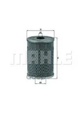 Фильтр масляный Mahle/Knecht OX32D Mahle/Knecht арт. OX32D
