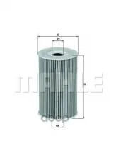Фильтр масляный MAHLE OX351D (263202A500) Mahle/Knecht арт. OX351D