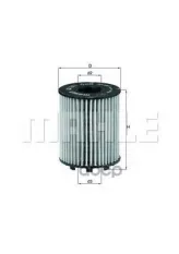 Фильтр масляный MAHLE OX371D (93177787) Mahle/Knecht арт. OX371D