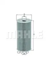 Фильтр масляный MAHLE OX377D (263202F000) Mahle/Knecht арт. OX377D