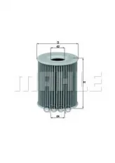Фильтр масляный MAHLE OX424D (263102A002) Mahle/Knecht арт. OX424D