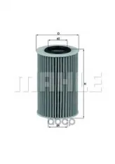 Фильтр масляный MAHLE OX436D (2632027400) Mahle/Knecht арт. OX436D