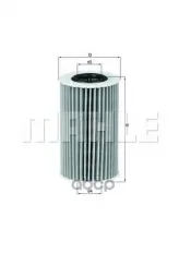 Фильтр масляный MAHLE OX554D2 (415238020) Mahle/Knecht арт. OX554D2