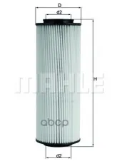 Фильтр масляный MAHLE OX775D (263203A000) Mahle/Knecht арт. OX775D