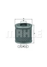 Фильтр масляный MAHLE OX91D (11 42 1 727 300) Mahle/Knecht арт. OX91D