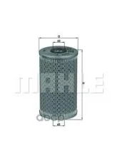 Фильтр масляный MAHLE OX96D (11 42 2 244 332) Mahle/Knecht арт. OX96D