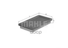 Фильтр воздушный MAHLE LX542 (FS0513Z40) Mahle/Knecht арт. LX542
