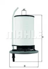 Фильтр топливный MAHLE KX398 (77366216) Mahle/Knecht арт. KX 398