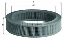Фильтр воздушный Mahle/Knecht LX568 (032129620) Mahle/Knecht арт. LX568