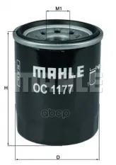 Фильтр масляный MAHLE OC1177 (15208-AA130) Mahle/Knecht арт. OC1177