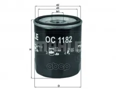 Фильтр масляный MAHLE OC1182 (SHY1-14-302) Mahle/Knecht арт. OC1182