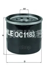 Фильтр масляный MAHLE OC1183 (PE01-14-302A) Mahle/Knecht арт. OC1183