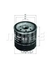 Фильтр масляный MAHLE OC21 (650 370) Mahle/Knecht арт. oc21
