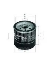 Фильтр масляный MAHLE OC21oF (650 352) Mahle/Knecht арт. OC21oF