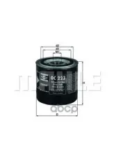 Фильтр масляный MAHLE OC223 (82 00 007 832) Mahle/Knecht арт. OC223