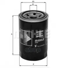Фильтр масляный Mahle/Knecht арт. oc273