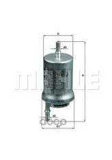Фильтр топливный MAHLE KL176/6D (6Q0201051) Mahle/Knecht арт. KL1766D