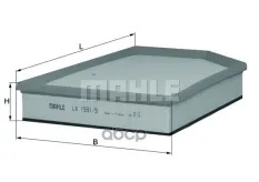 Фильтр воздушный MAHLE LX1591/9 (31370161) Mahle/Knecht арт. LX15919