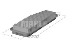 Фильтр воздушный MAHLE LX1611 (1780128010) Mahle/Knecht арт. LX1611
