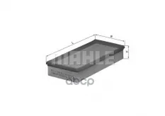 Фильтр воздушный MAHLE LX408 Mahle/Knecht арт. LX408