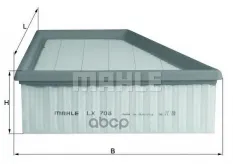Фильтр воздушный Mahle/Knecht арт. lx708