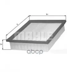 Фильтр воздушный MAHLE LX725 (16546-0U800) Mahle/Knecht арт. LX725