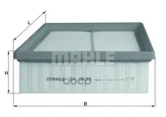 Фильтр воздушный MAHLE LX2633 (1516725) Mahle/Knecht арт. LX2633