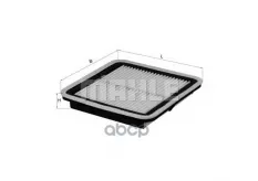 Фильтр воздушный MAHLE LX2672 (16546AA120) Mahle/Knecht арт. LX2672
