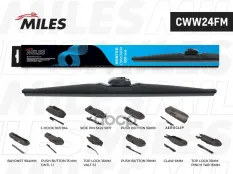 Щетка стеклоочистителя зимняя Miles арт. CWW24FM