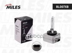 Лампа D3S 12V 35W PK32d-5 6000K xenon Miles арт. bl007xb