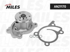 Насос водяной NISSAN MICRA/NOTE/TIIDA/RENAULT MEGANE 1.4/1.6 05- Miles арт. an21170
