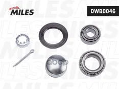 Подшипник ступ.AUDI 100/80/VW PASSAT/GOLF/POLO/SKODA FELICIA 68-01 зад. Miles арт. dwb0046