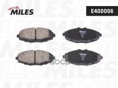 Колодки тормозные DAEWOO NEXIA/LANOS/MATIZ SOHC передние Miles арт. e400006