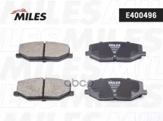 Колодки тормозные SUZUKI JIMNY/SAMURAI 88- передние Miles арт. e400496