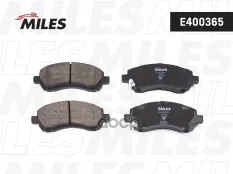 Колодки тормозные SUBARU IMPREZA 1.6-2.0 92-/LEGACY 2.0-2.5 92-00 передние Miles арт. e400365