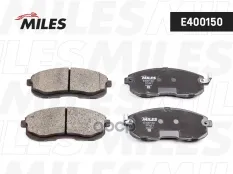 Колодки тормозные NISSAN JUKE/MAXIMA/TEANA/TIIDA/SUZUKI SX4 перед. с инд.износа Miles арт. e400150