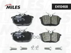 Колодки тормозные MITSUBISHI COLT 04>/SMART FORFOUR 05>/VOLVO S40/V40 задние Miles арт. e410468