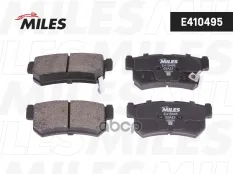 Колодки тормозные SSANGYONG REXTON 02>/KYRON 05>/ACTYON 05> задние Miles арт. e410495